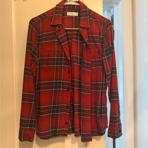 Abercrombie Kids Red Plaid Shirt